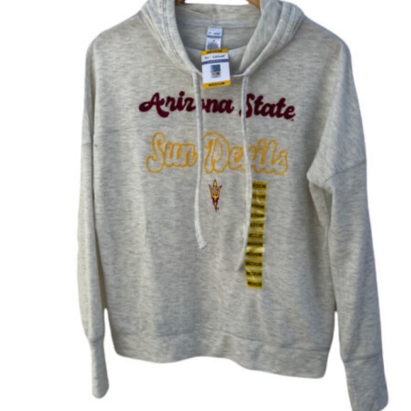 Arizona State Sun Devils Hoodie Size Medium New with tags - Picture 1 of 3